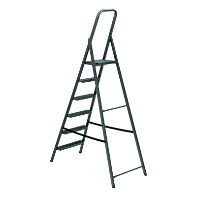 Стремянка 6 ступеней, компактная, стальная Сибртех по ценам производителя в Москве с доставкой по всей России