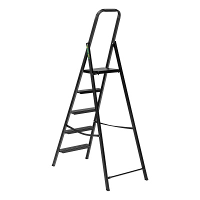 Стремянка 5 ступеней, компактная, стальная Сибртех по ценам производителя в Москве с доставкой по всей России