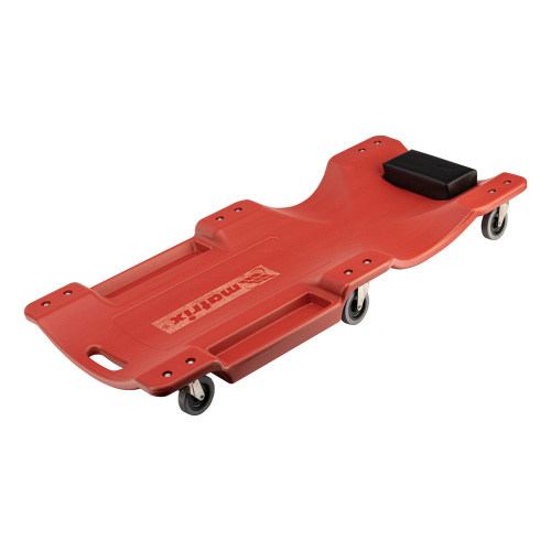 Лежак ремонтный на шести колесах, 1000 х 475 х 128 мм, пластиковый Matrix по ценам производителя в Москве с доставкой по всей России