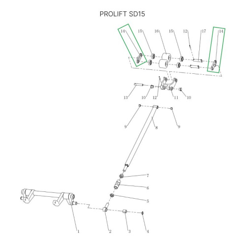 Соединительная пластина роликов для тележек SD15 по ценам производителя в Москве с доставкой по всей России