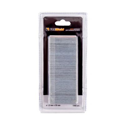 Шпильки для пневмостеплера тип 18GA F50, 1,0 х 50 мм 1000 шт. AERO купить в Москве с доставкой по всей России | ProtosMarket.ru