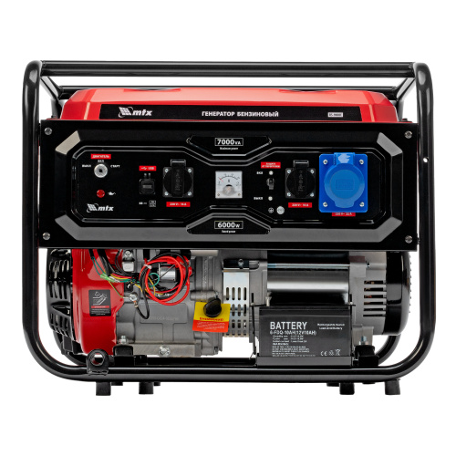 Генератор бензиновый RS-9000E, 7 кВт, 230В, электростартер MTX по ценам производителя в Москве с доставкой по всей России