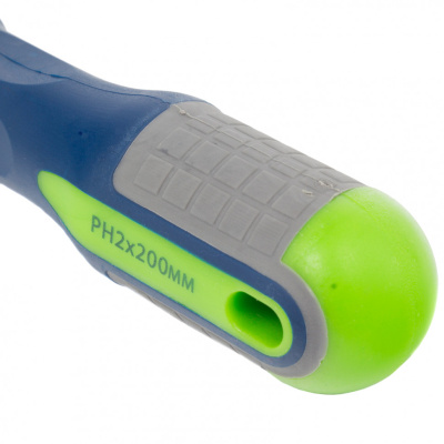 Отвертка, PH2 х 200 мм, CrV, трехкомпонентная рукоятка Сибртех по ценам производителя в Москве с доставкой по всей России