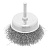Щетка для дрели, 75 мм, "чашка" со шпилькой, витая проволока Сибртех по ценам производителя в Москве с доставкой по всей России