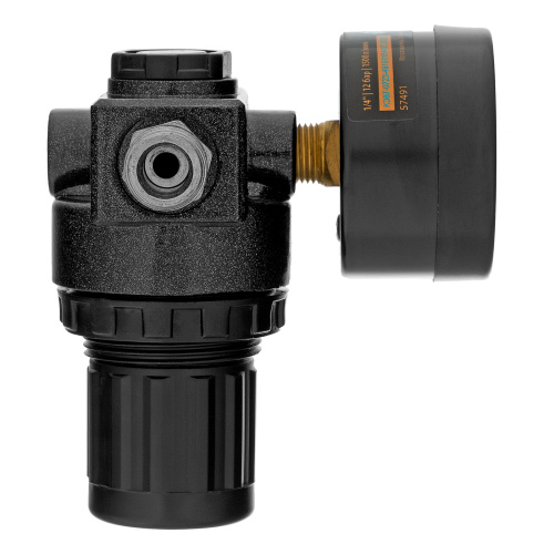 Регулятор давления с манометром R1500, 12 бар, 1/4" Denzel по ценам производителя в Москве с доставкой по всей России
