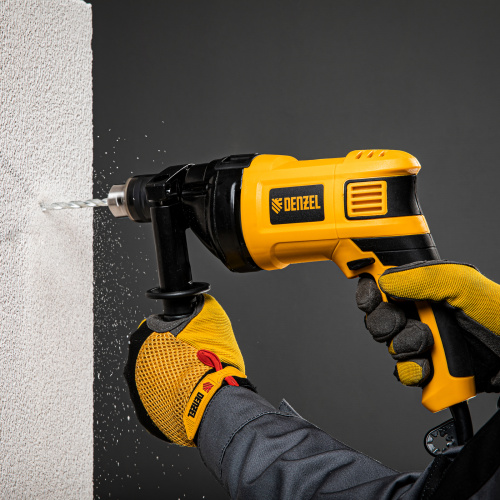 Дрель ударная ID-850, 850 Вт, 0-3000 об/мин, 48000 уд/мин Denzel по ценам производителя в Москве с доставкой по всей России