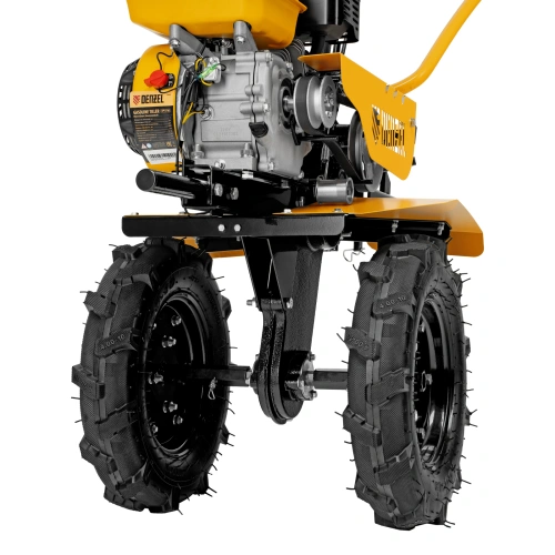 Мотоблок DPT-270S, 7 л.с., ремен.сцеп, фрез 3х4, ШОМ, передачи 2В/1Н Denzel по ценам производителя в Москве с доставкой по всей России