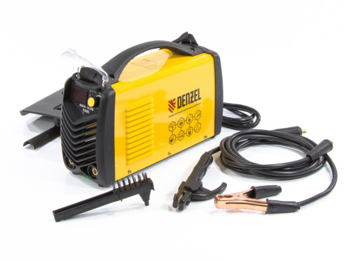 Аппарат инверторный дуговой сварки ММА-160ID, 160 А, ПВР 60%, диаметр электрода 1.6-3.2 мм, провод 2 м Denzel по ценам производителя в Москве с доставкой по всей России