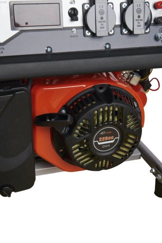 Генератор бензиновый 3,3 кВт 220В 16 л с электростартером и колесами TOR KM4800H по ценам производителя в Москве с доставкой по всей России