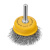 Щетка для дрели, 50 мм, Чашка, со шпилькой, нержавеющая витая проволока Denzel по ценам производителя в Москве с доставкой по всей России