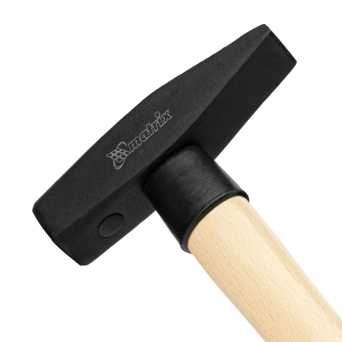 Молоток слесарный, 400 г, квадратный боек, деревянная рукоятка Matrix по ценам производителя в Москве с доставкой по всей России