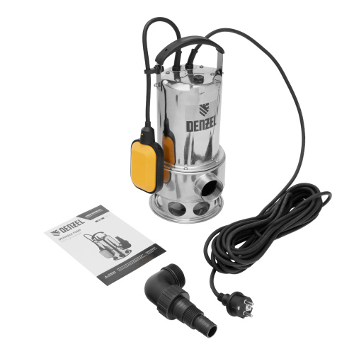 Дренажный насос DPL800X, 800 Вт, подъем 7 м, 16500 л/ч Denzel по ценам производителя в Москве с доставкой по всей России