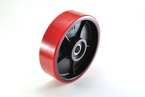 Колесо полиуретан 64х70 мм с подшипником для тележек гидравлических RHP/CW РОССИЯ купить в Москве с доставкой по всей России | ProtosMarket.ru