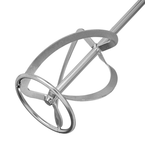 Насадка для миксера, для тяжелых растворов, 120 х 590 мм, оцинкованная, хвостовик резьба М14 Сибртех по ценам производителя в Москве с доставкой по всей России