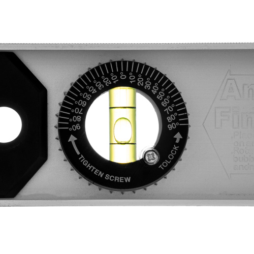 Уровень алюминиевый "Рельс", 800 мм, 3 глазка (1 поворотный) Matrix по ценам производителя в Москве с доставкой по всей России