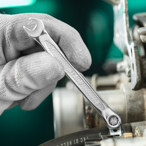 Ключ комбинированный, 6 мм, CrV, антислип Stels по ценам производителя в Москве с доставкой по всей России