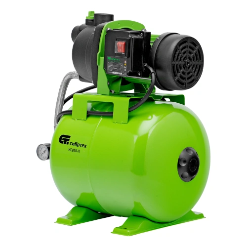 Насосная станция НС850-П, 850 Вт, напор 42 м, 3500 л/ч, ресивер 19 л Сибртех по ценам производителя в Москве с доставкой по всей России