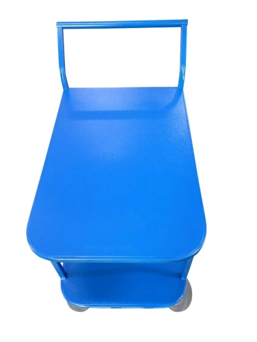 Тележка платформенная TOR ТП-1Я (500х800) 2х-ярусная (160мм) по ценам производителя в Москве с доставкой по всей России