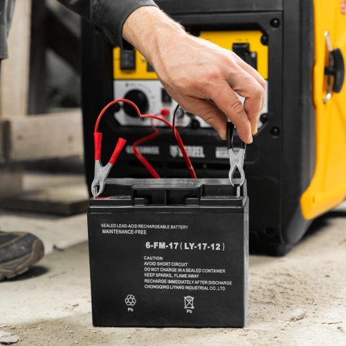 Генератор инверторный GS-5500iSE, 5,5 кВт, 230 В, закрытый корпус,электростартер Denzel по ценам производителя в Москве с доставкой по всей России