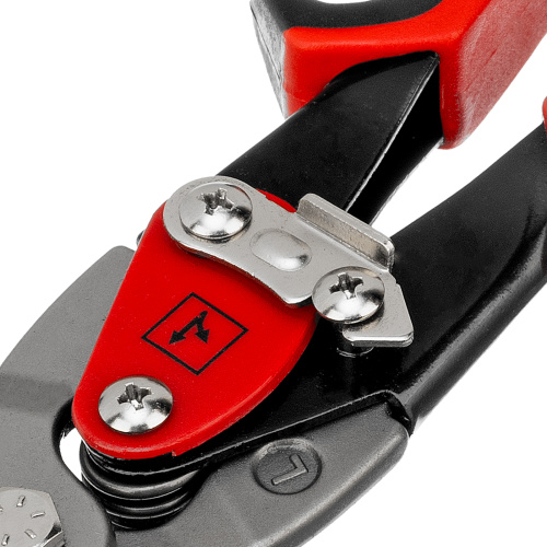 Ножницы по металлу, 250 мм, левый рез, сталь CRMO, двухкомпонентные рукоятки, PRO Matrix по ценам производителя в Москве с доставкой по всей России