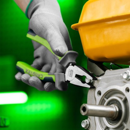 Плоскогубцы комбинированные, 200 мм, фосфатирование, трехкомпонентные рукоятки Сибртех по ценам производителя в Москве с доставкой по всей России