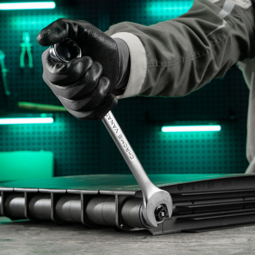 Ключ комбинированный, 26 мм, CrV, матовый хром Stels по ценам производителя в Москве с доставкой по всей России