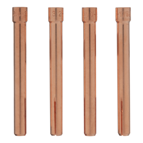 Набор цанг для электрода 1,6мм, 2,0мм, 2,4мм, 3,2 мм Denzel по ценам производителя в Москве с доставкой по всей России