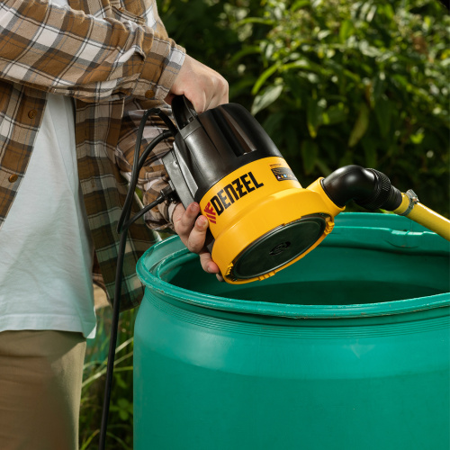 Дренажный насос DP500E, 500 Вт, подъем 7 м, 7000 л/ч Denzel по ценам производителя в Москве с доставкой по всей России