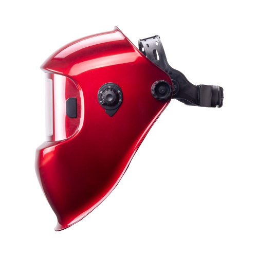 Маска сварщика КОРУНД-5 красная без коробки (ф-р 2100V, пр-во FoxWeld) по ценам производителя в Москве с доставкой по всей России