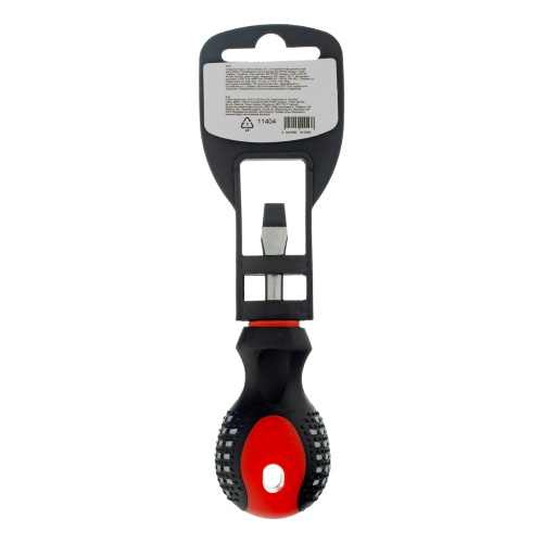 Отвертка Fusion, SL6 х 38 мм, CrV, трехкомпонентная рукоятка "Anti slip" Matrix по ценам производителя в Москве с доставкой по всей России