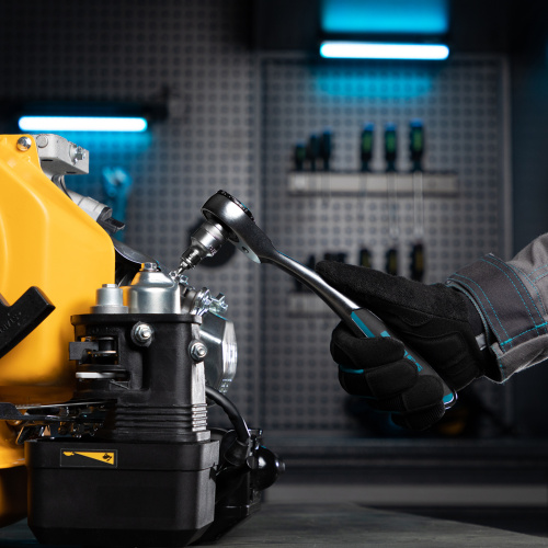 Набор торцевых головок, трещотка 120 зубьев, 1/2", 1/4", CrV, 41 предмет Gross по ценам производителя в Москве с доставкой по всей России