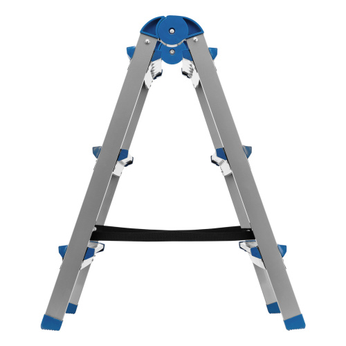 Стремянка двухсторонняя 3 ступени, сталь профиль, стальные ступени, Сибртех по ценам производителя в Москве с доставкой по всей России