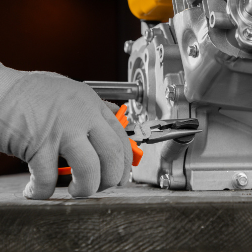 Длинногубцы прямые Comfort, 160 мм ,шлифованные, двухкомпонентные рукоятки Sparta по ценам производителя в Москве с доставкой по всей России