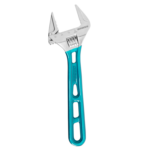 Ключ разводной 200 мм, CrV, облегченный Gross по ценам производителя в Москве с доставкой по всей России