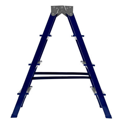 Стремянка двусторонняя 4 ступени, стальная, Сибртех по ценам производителя в Москве с доставкой по всей России