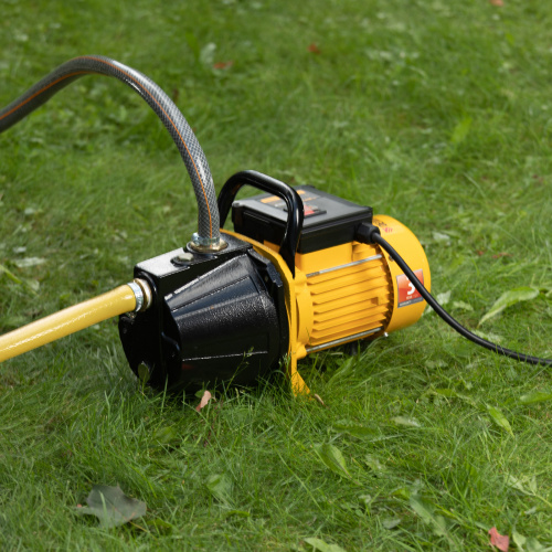 Садовый поверхностный насос GP1100C, 1100 Вт, 4500 л/ч, подъем 46 м, чугун Denzel по ценам производителя в Москве с доставкой по всей России