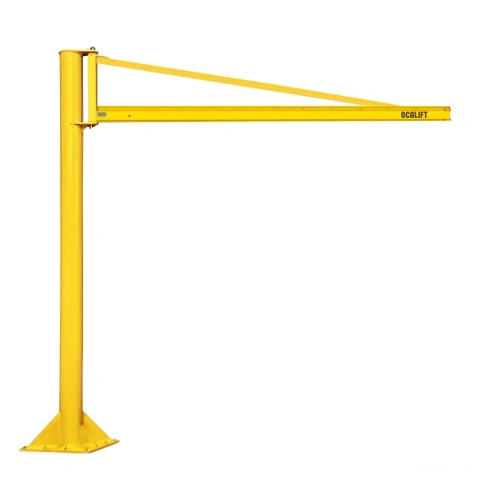 Кран консольный на колонне гп 500кг стрела 3м высота 3м КВК по ценам производителя в Москве с доставкой по всей России