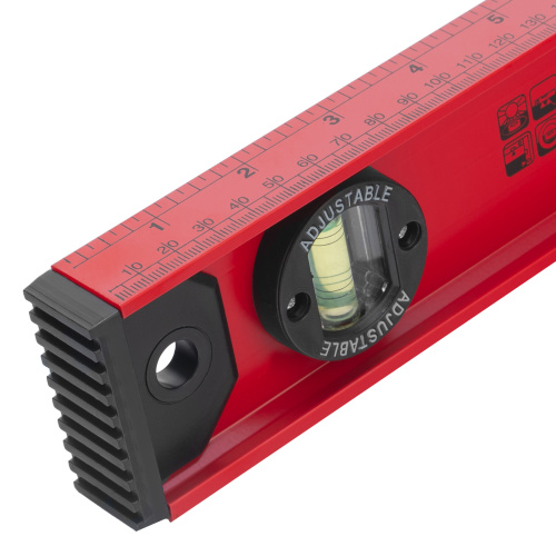 Уровень алюминиевый "Рельс", 800 мм, 3 глазка, усиленный Matrix по ценам производителя в Москве с доставкой по всей России