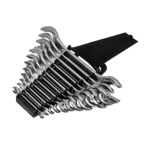 Набор ключей рожковых, 6 х 32 мм, 12 шт., CrV, хромированные Matrix по ценам производителя в Москве с доставкой по всей России