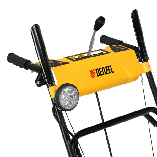 Бензиновая снегоуборочная машина SBM 610, 212 cc, ручной старт, фара Denzel по ценам производителя в Москве с доставкой по всей России