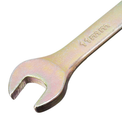 Ключ комбинированный, 11 мм, желтый цинк Сибртех по ценам производителя в Москве с доставкой по всей России