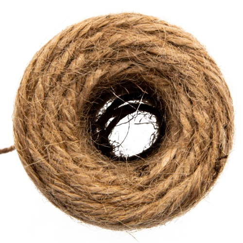 Шнур банковский джутовый 100 м, в диспенсере, вес 120 гр +- 10%, Сибртех по ценам производителя в Москве с доставкой по всей России