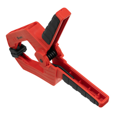 Струбцина клещеобразная 4, усиленная, пластиковый корпус, двухкомпонентные рукоятки, 100 мм Matrix по ценам производителя в Москве с доставкой по всей России