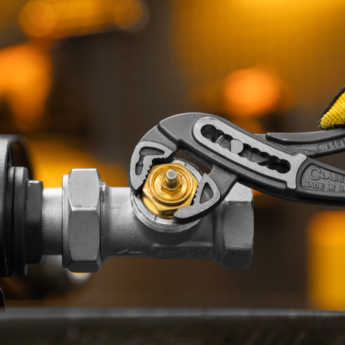 Клещи переставные, обливные рукоятки, 180 мм Denzel по ценам производителя в Москве с доставкой по всей России