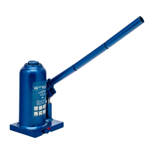 Домкрат гидравлический бутылочный телескопический, 4 т, h подъема 190-480 мм Stels по ценам производителя в Москве с доставкой по всей России