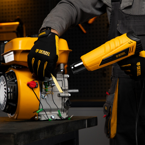 Фен технический HGH-2000, 2000 Вт, 2 режима Denzel по ценам производителя в Москве с доставкой по всей России