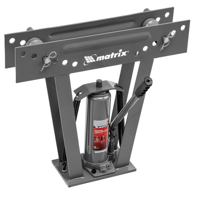 Трубогиб гидравлический, 1/2-2", 12 т, в комплекте с башмаками Matrix по ценам производителя в Москве с доставкой по всей России