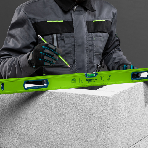 Уровень алюминиевый УС-1, 0-1000, фрезерованный, 3 глазка, рукоятки, 1000 мм Сибртех по ценам производителя в Москве с доставкой по всей России