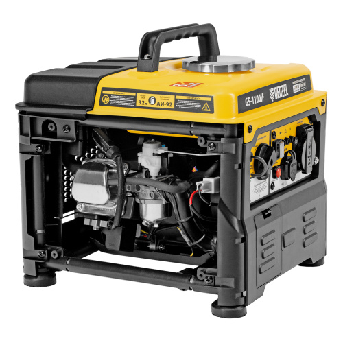 Генератор инверторный GS-1100iF, 1,1 кВт, 230 В, ручной старт DENZEL по ценам производителя в Москве с доставкой по всей России