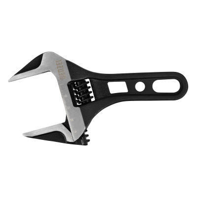 Ключ разводной 155 мм, CrV, кованый, укороченная рукоятка Denzel по ценам производителя в Москве с доставкой по всей России